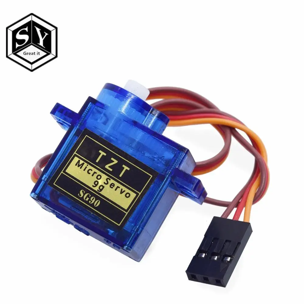 Great IT умная электроника Rc Мини Микро 9g 1,6 кг сервопривод SG90 Для RC 250 450 Вертолет самолет автомобиль Лодка SG90 Bracke