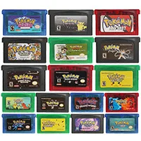 

32 Bit Video Game Cartridge Console Card Poke Series Liquid Crystal US Version For Nintendo GBA