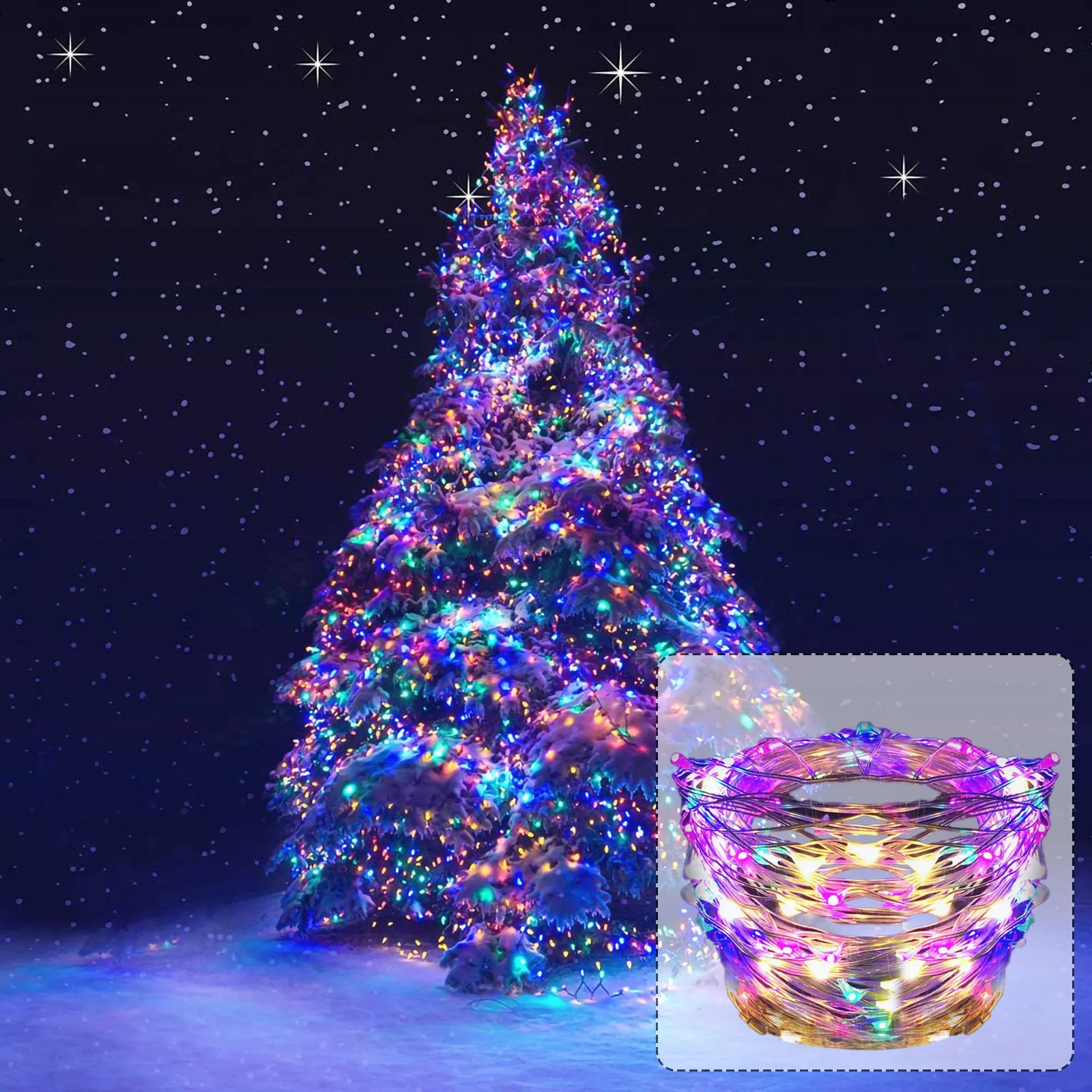 

Light Curtain String Light Icicle Light Christmas Day LED String Light Valentine's Day Party decoration adornos navidad