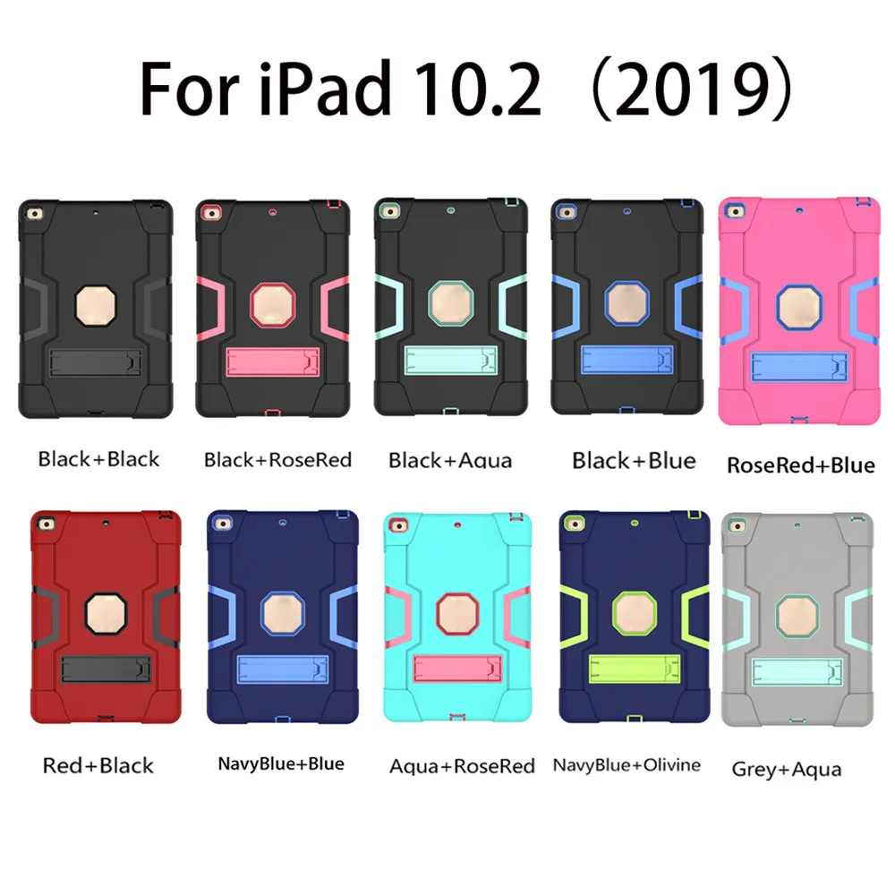 Новый противоударный складной чехол-книжка с защитой от ударов для iPad 10 2 дюйма 2019