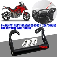 motorcycle mobile phone stand holder gps navigation plate bracket for ducati multistrada 950 1200s mts 1200 enduro accessories