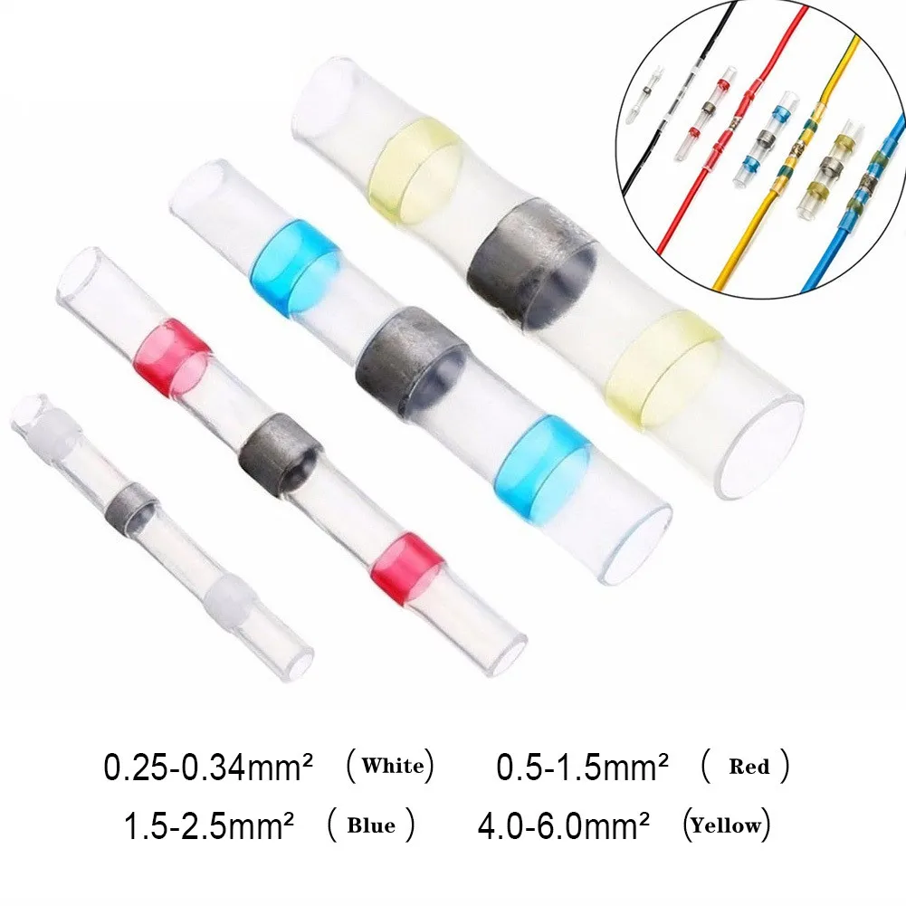 Pressure-free Solder Ring Heat Shrinkable Tube Waterproof Quick Terminal Block Wire Joint Connector Waterproof Connector Pressure-free Solder Ring Heat Shrinkable Tube Waterproof Quick Terminal Block Wire Joint Connector Waterproof Connector