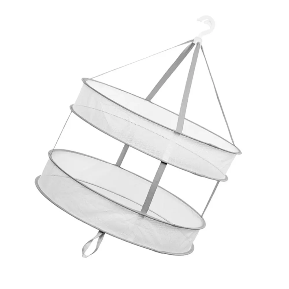 

Windproof Clothes Drying Hanger Mesh Net Socks Towels Underwear Drying Holder