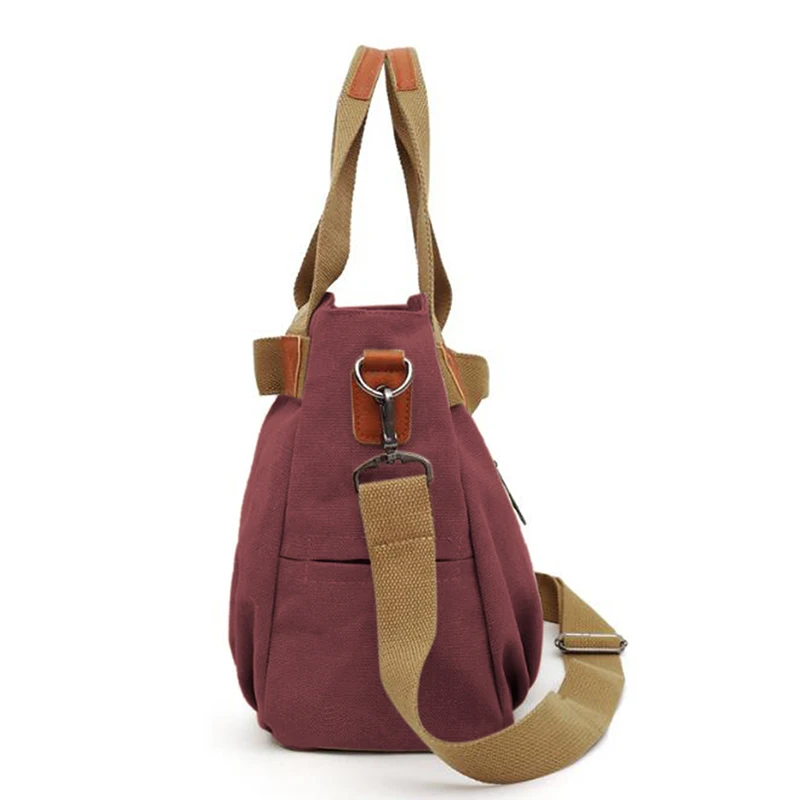 

Canvas Tote Bag Women Handbags Female Designer Large Capacity Leisure Shoulder Bags Big Travel Bags