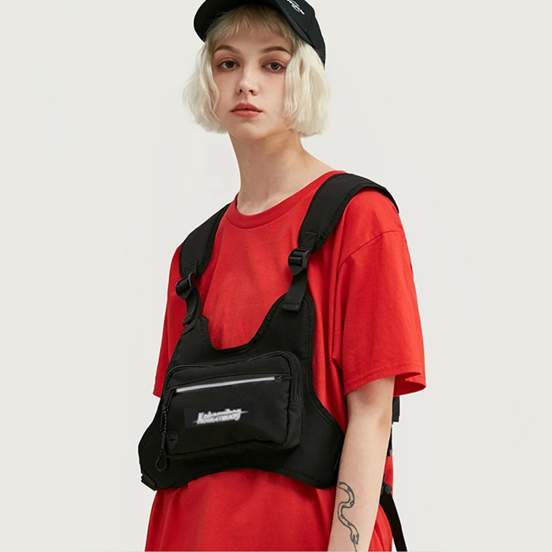 Мужская нагрудная сумка сумки для мужчин и женщин уличная одежда в стиле хип хоп