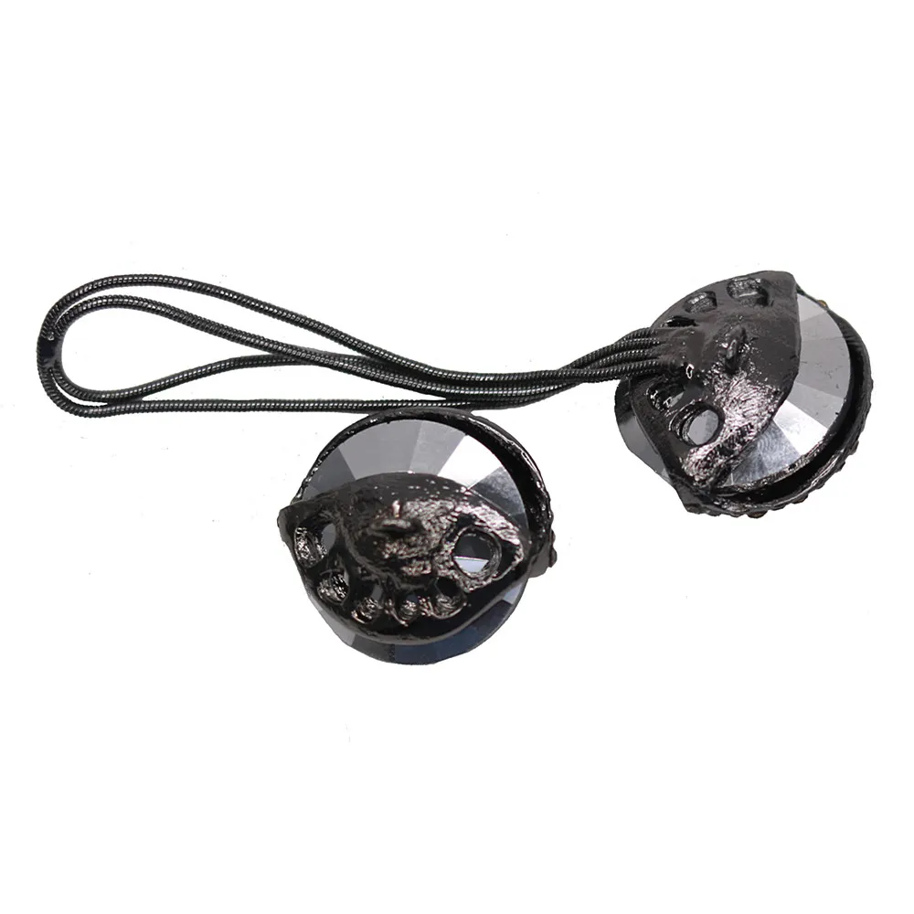 Высококачественная Металлическая пуговица со стразами 29 мм украшение для