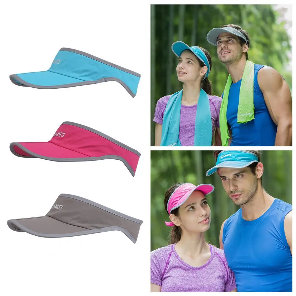 

Sun Visor Hat Breathable Foldable Outdoor Supplies UV Sun Protection Visor Hat for Picnic Ourdoor Sports