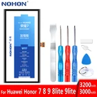 NOHON батарея для huawei Honor 7 8 98 Lite9 Lite HB494590EBC HB366481ECW HB386280ECW аккумулятор Замена Оригинальный телефон Bateria