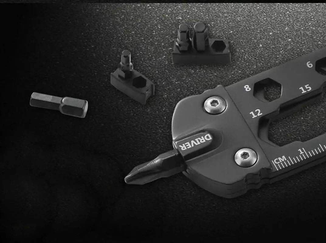16 In 1 EDC Kit Outdoor Bicycle Activity Spanner Multifunctional Combination Tool Wrench Screwdriver Repairing Set | Инструменты