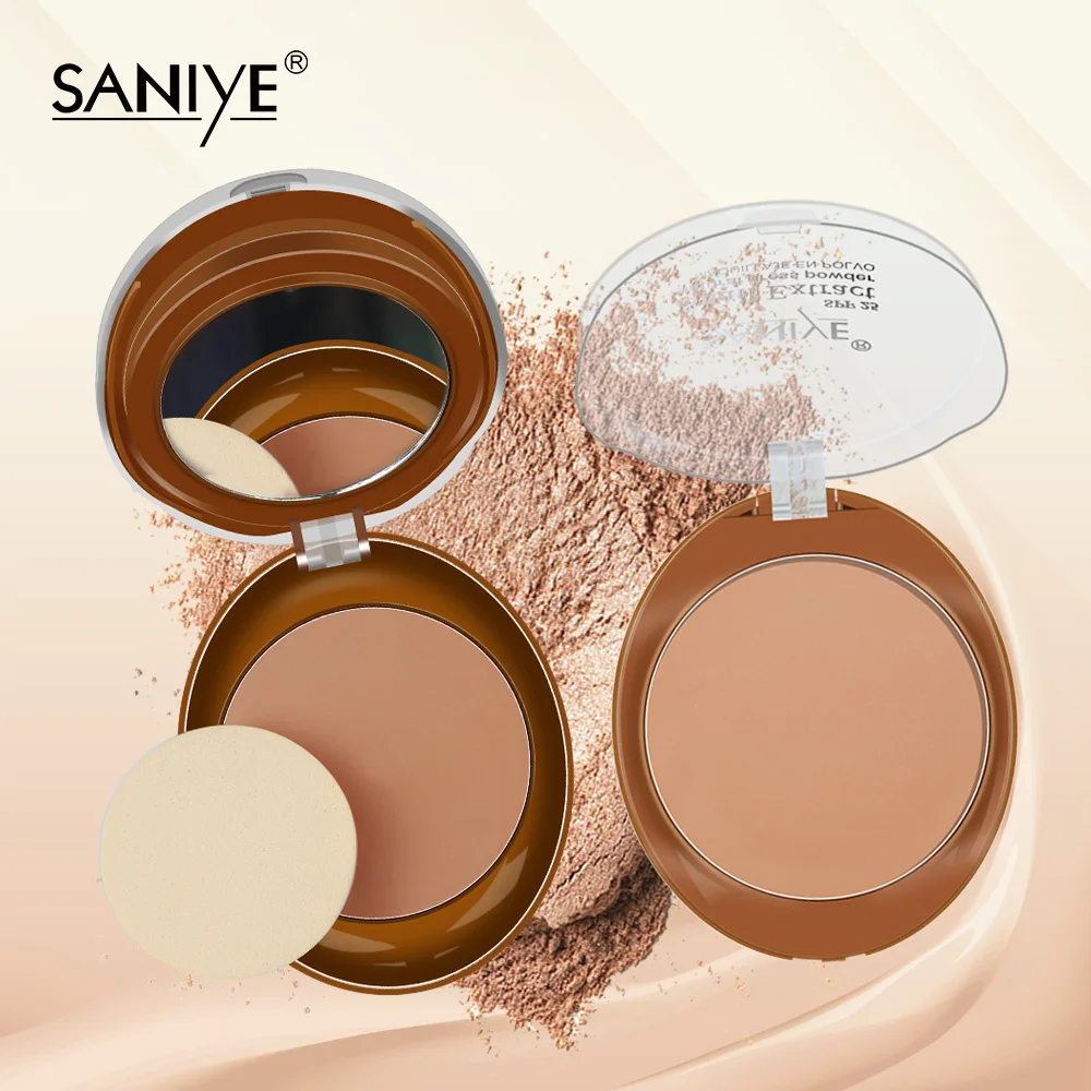 SANIYE пудра для лица основа полное покрытие длительный МАКИЯЖ компактная