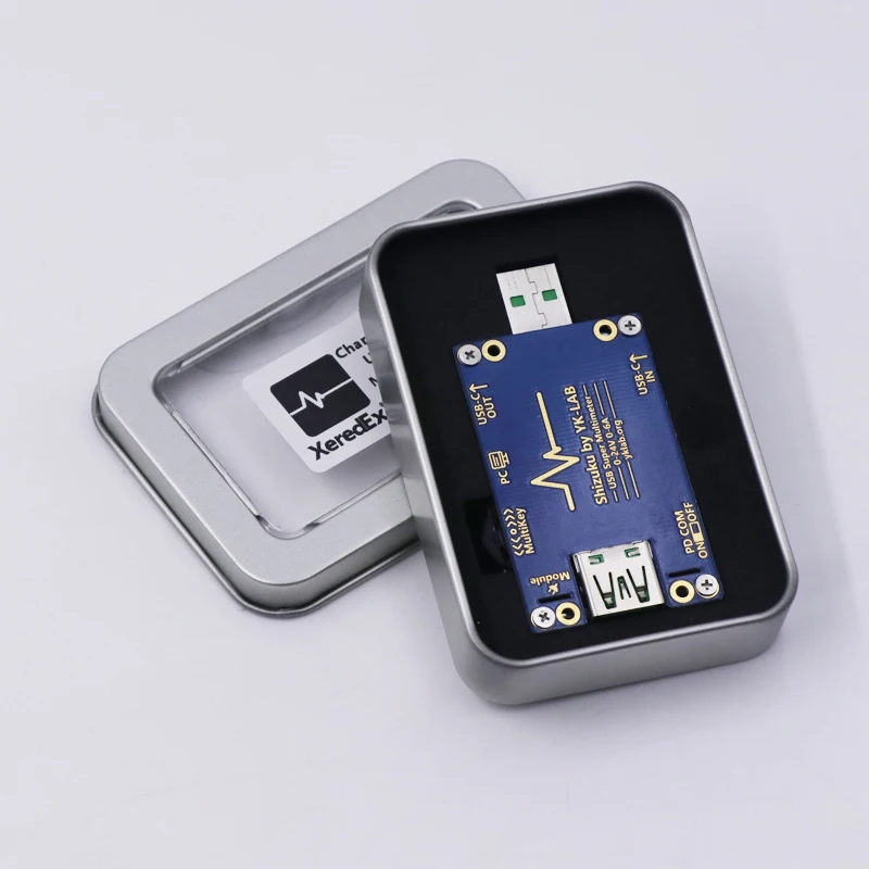 USB тестер YK001 Voltammeter PD детектор ловушки высокая точность быстрая зарядка кабель