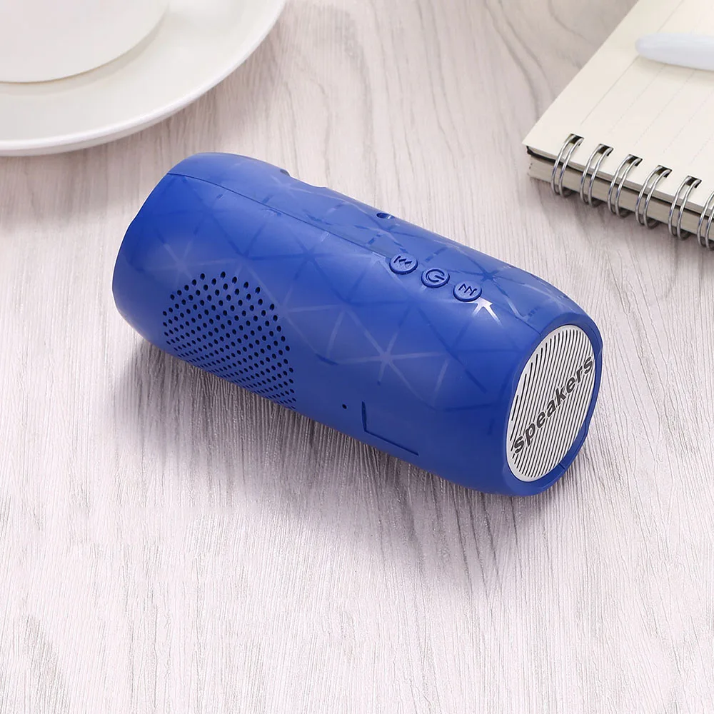 Портативный беспроводной Bluetooth динамик стерео большой мощности 10 Вт система TF FM радио музыка сабвуфер колонки для компьютера