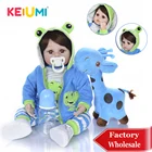 Кукла-младенец KEIUMI, 18 дюймов, из мягкой ткани, 48 см