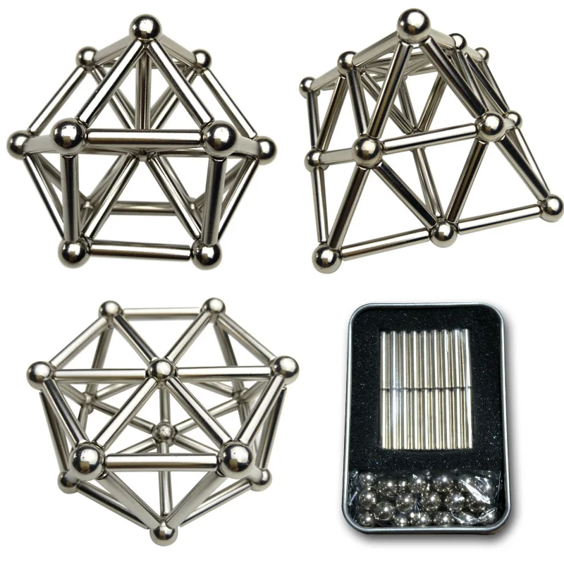 DIY мяч для снятия напряжения магнитные Обучающие игрушки Магнитные стоительные