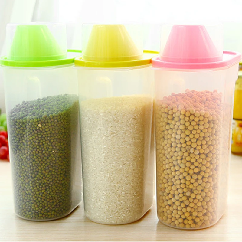 Полипропиленовый ящик для хранения продуктов пластиковый прозрачный контейнер