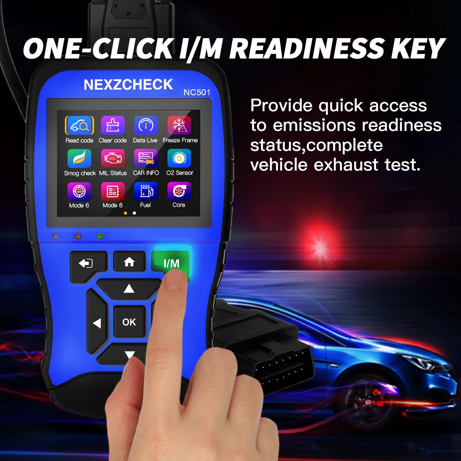 NexzCheck NC501 EOBD автомобильный сканер инструмент для диагностики автомобиля