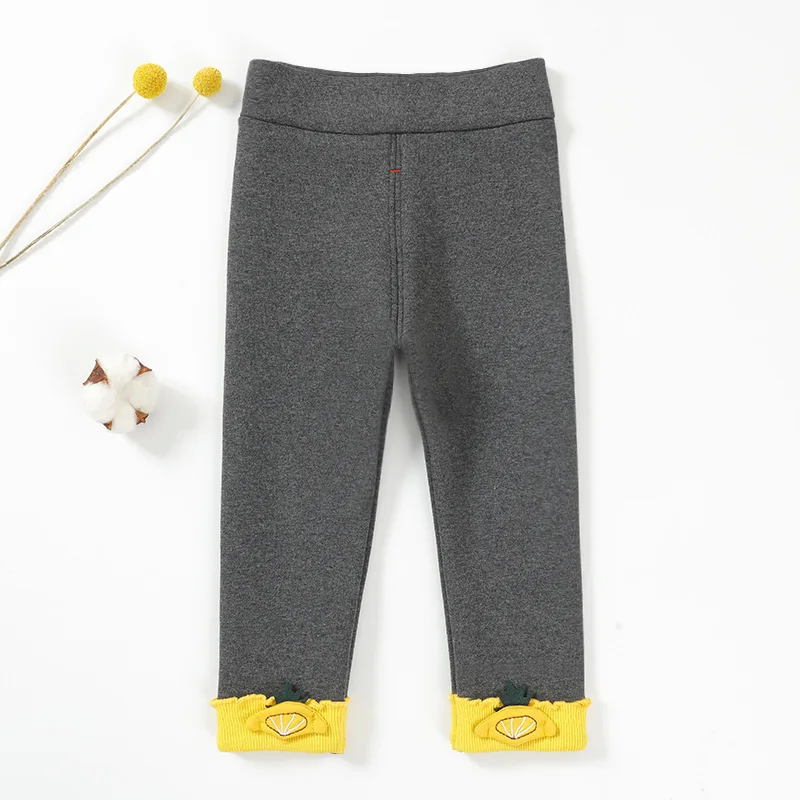 Winter Baby Warm Leggings For Children 0-4T Pants Kids Thicken Warm Elastic Waist Cotton Leggings Girls Pants Trousers