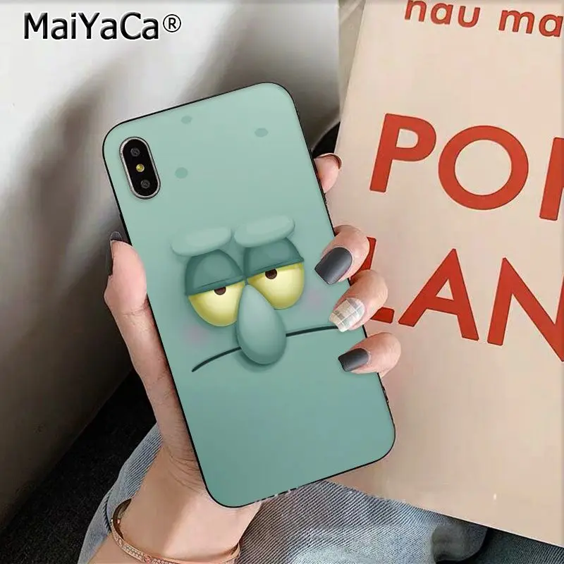 MaiYaCa милый мультфильм кальмарные щупальца ТПУ силиконовый чехол для телефона Apple iphone 11 pro 8 7 66S Plus X XS MAX 5s SE XR
