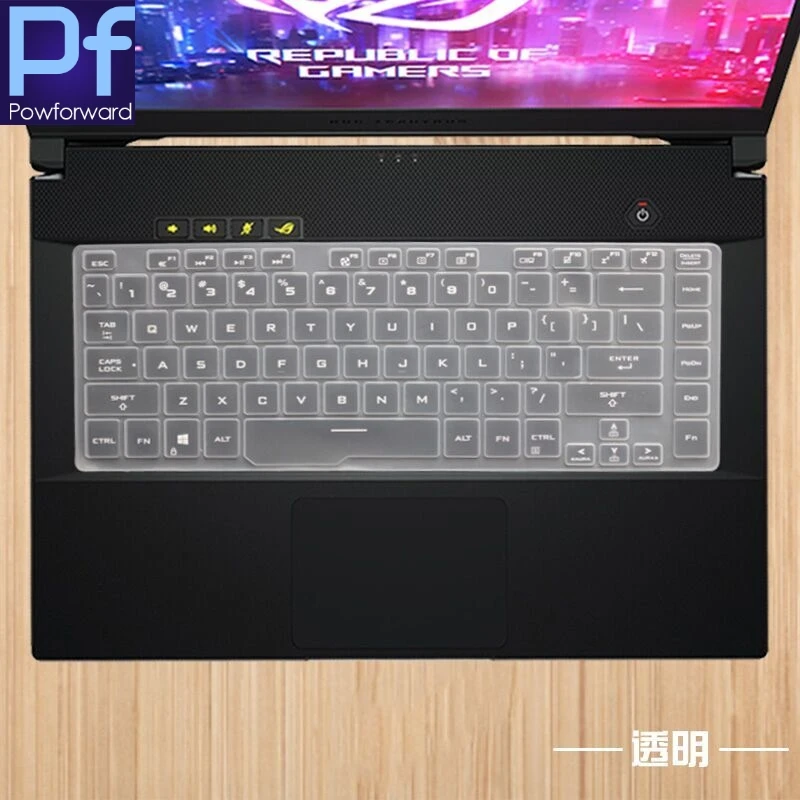 Защитная крышка для клавиатуры ноутбука Asus Rog Zephyrus M Gu502 / G Ga502 S Gx502/15 6 дюйма|Чехлы