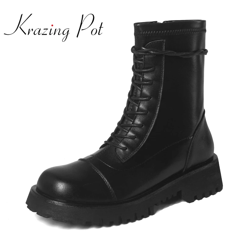 

Ботинки-челси из коровьей кожи на высоком каблуке, с пряжкой