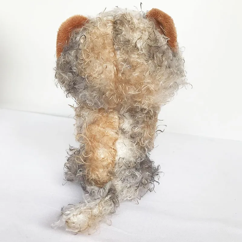 Фото Новинка 6 дюймов 15 см Ty Beanie Boos большой глаз кудрявый серый Кот плюшевая милая кукла Декор плюшевые игрушки для мальчиков девочек детский под... №2