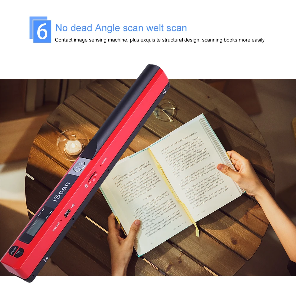 Portable Document Image Scanner Easy to operate for PDF/JPG Battery Operated Small | Компьютеры и офис