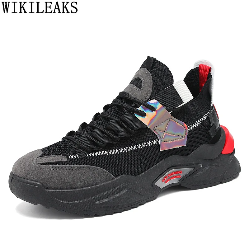 

Designer Men Shoes Sneakers Fashion Running Shoes Men Non-leather Casual Platform Shoes Breathable Zapatillas Hombre Chaussure