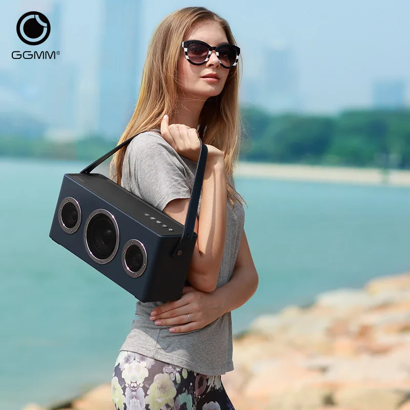 WiFi колонка GGMM M4 стерео портативная беспроводная Bluetooth с MFi
