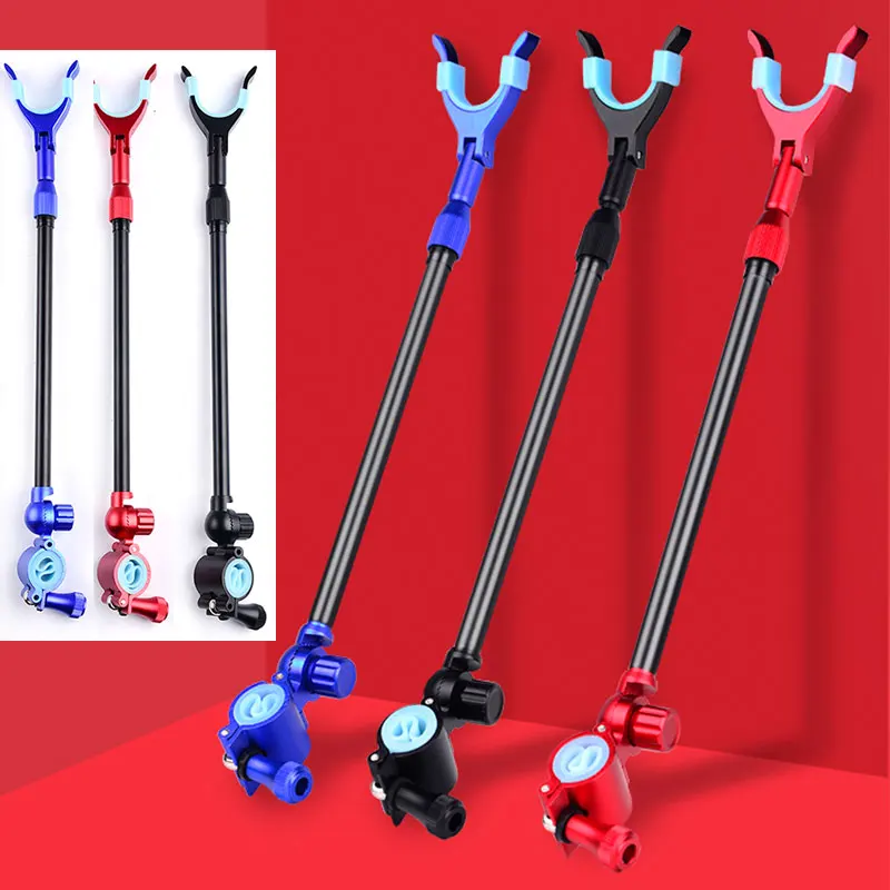 

Новинка регулируемый держатель для удочки 47 см из алюминиево-магниевого сплава с силиконовым замком легкая подвесная стойка для рыболовно...