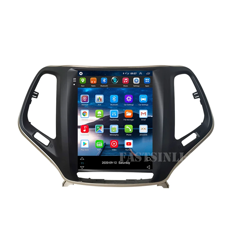 Вертикальный экран Android автомобильный DVD мультимедийный плеер GPS аудио