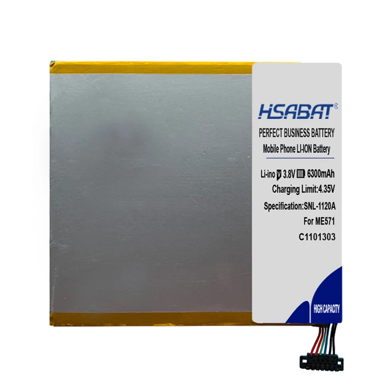 Топ-бренд 100% Новинка 6300 мАч C11P1303 Аккумулятор для Asus Google Nexus 7 &quot7 II 2 2nd Gen 2013 ME571 ME57K