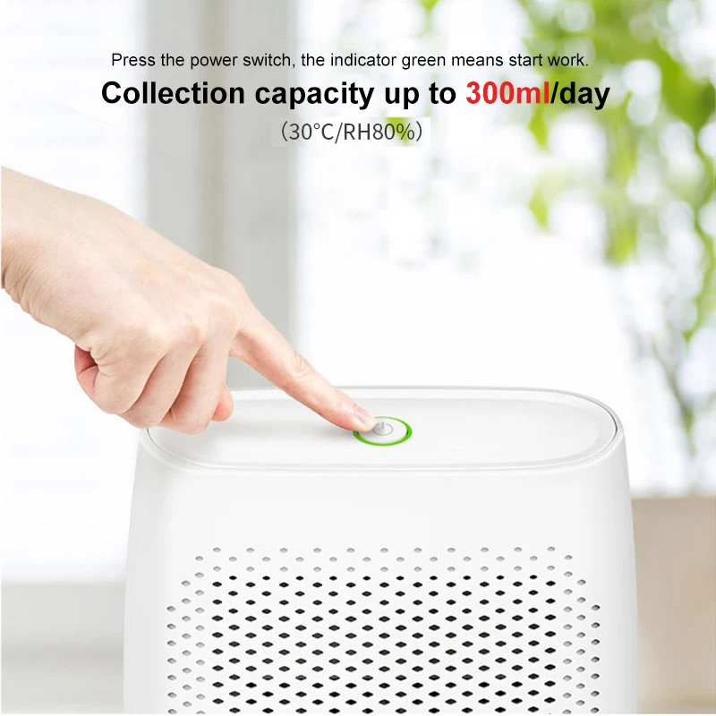 Осушитель воздуха для дома 700 мл мини-осушитель автомобиля полупроводниковый