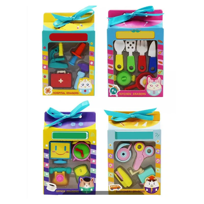 Больница сумка для первой помощи ластик кухонный офисный Канцелярский ножницы