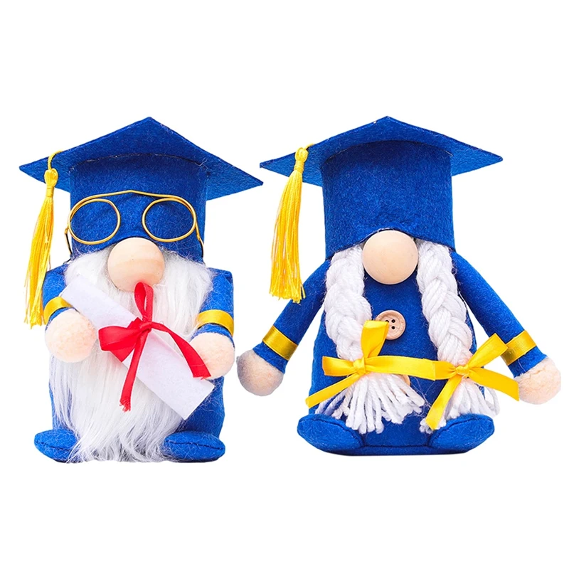 

AT69 -Graduation Gnomes Plush Grad Swedish Plush Gnome for Graduation Decorations Graduation Ceremony of Party Table Decors