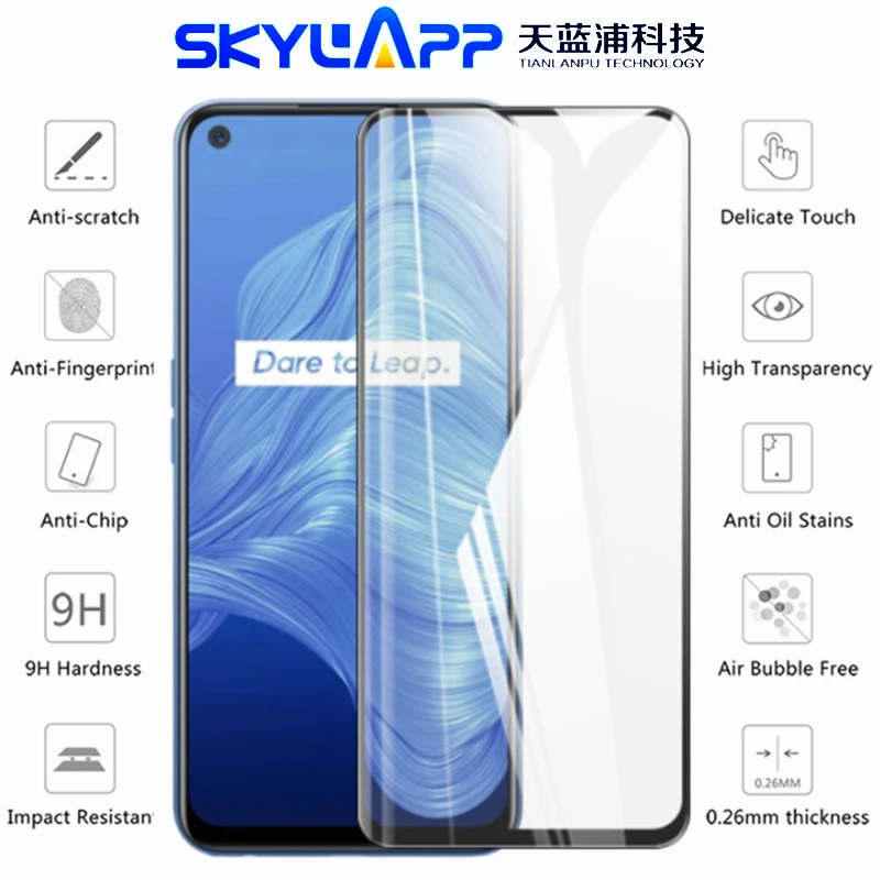 

Cellphone Protection Film For Realme 7 5G 6.5'' HD Protective Full Screen Anti-scratch Tempered Film Glass Free Shipping