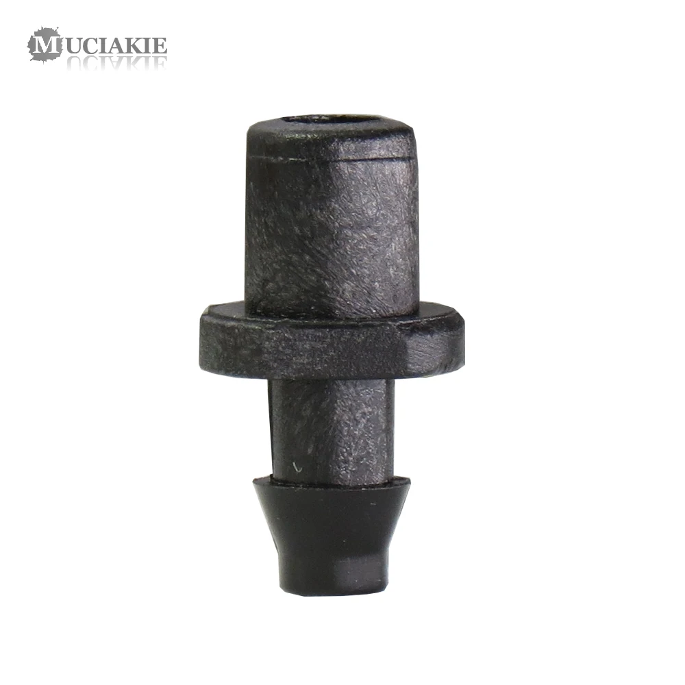 MUCIAKIE 30PCS 7.5MM x 1/4'' Barb Connector Micro Sprinkler Adapter Joint Single Barbed Hose Connecter Garden Irrigation Fitting | Дом и