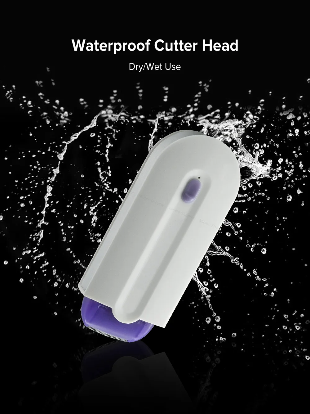 Женский лазерный эпилятор безболезненная Бритва для лица портативный