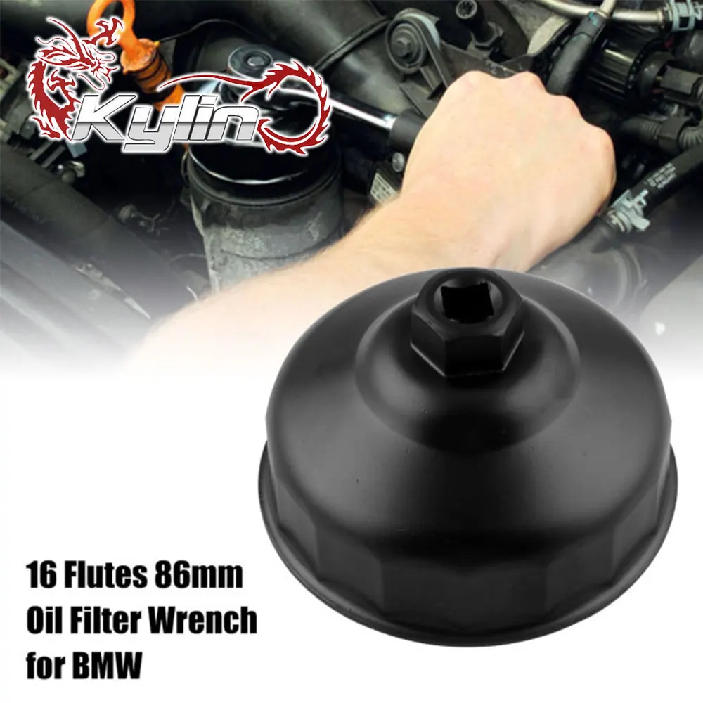 Масляный фильтр гаечный ключ крышка 86 мм инструменты для удаления 16 флейты