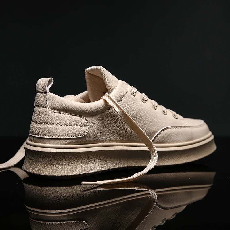 

Мужские кроссовки 2020, белая повседневная обувь, мужские кроссовки для спорта, мужские тренировочные Модные мужские кожаные кроссовки