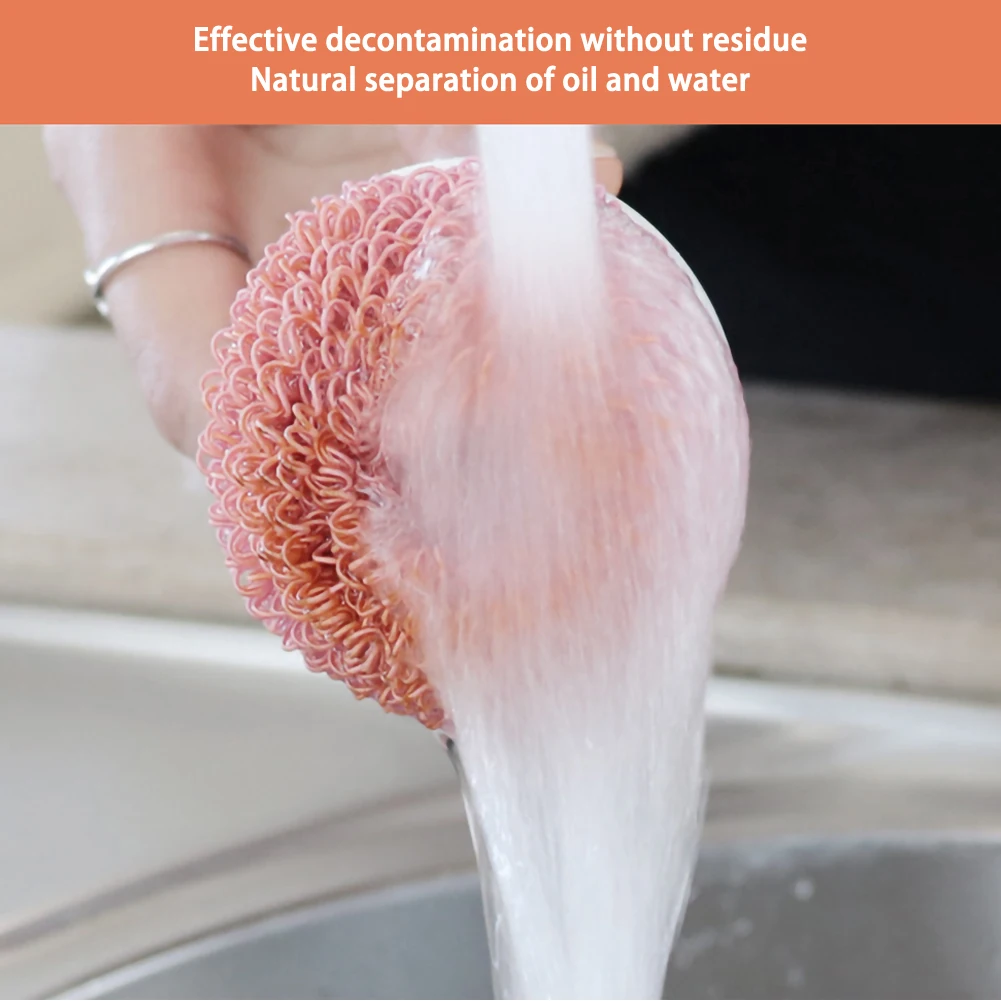 Nanofiber посуда щетка с ручкой царапин безопаснее чем Сталь шерсть для кухонной