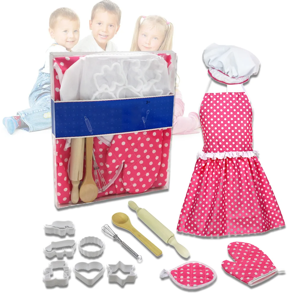 Ролевые игры кухонный фартук Детский набор для повара сделай сам костюм