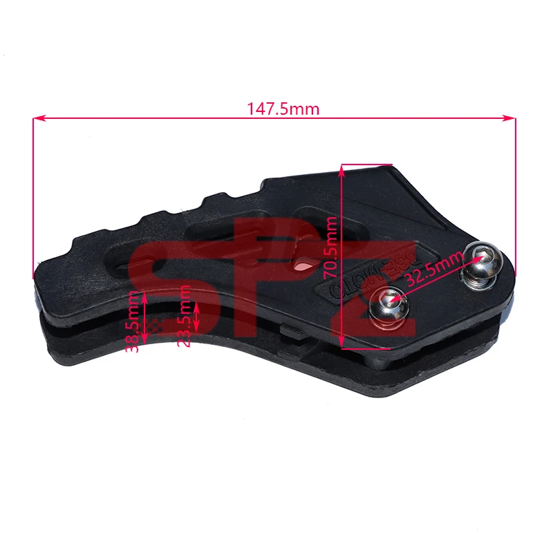 

Off-road vehicle tunnel bike 140 150 160 250cc off-road vehicle chain drag chain guide chain guard plate chain guide