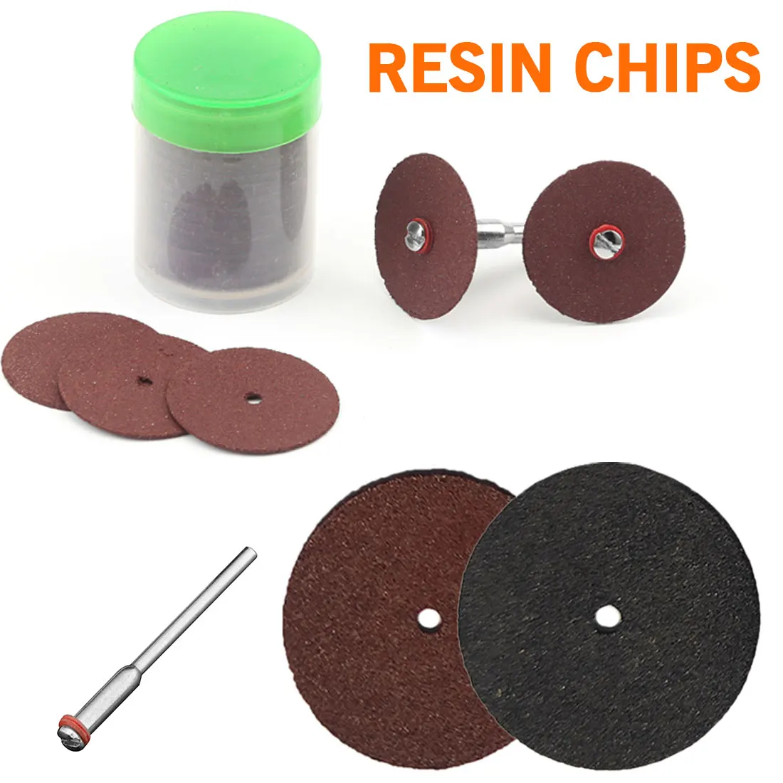 

36pcs 24mm Cutting Discs Abrasive Tool Cut Off Wheels Disc For Dremel Rotary Tool Electric Metal Woodworking Cutting Disc Tool