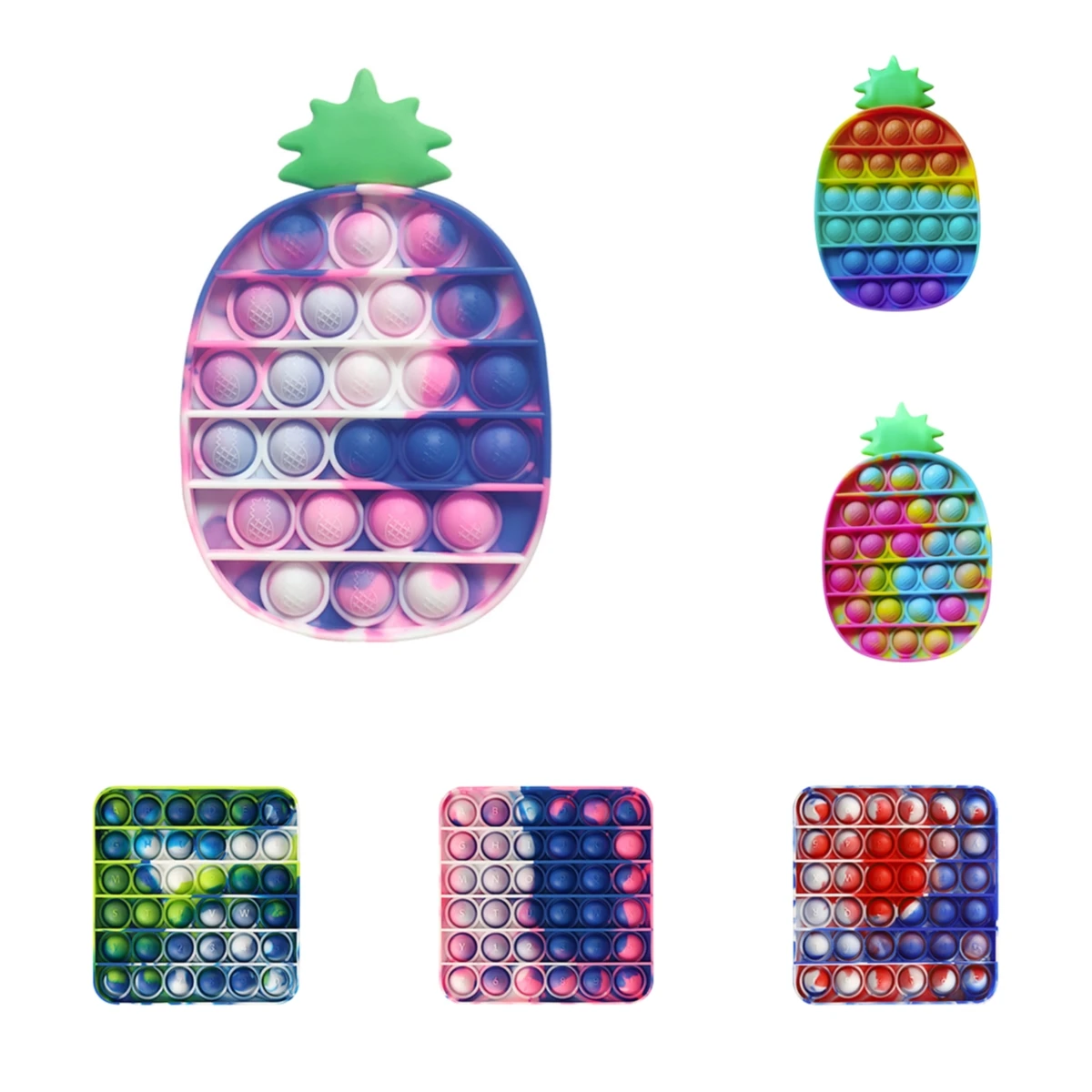 

Pop It Fidget Toys Reliever And Increase Focus Soft Anti-stress Toy Fidget Simple Dimple Toy Sensory Educational Toy Антистресс#