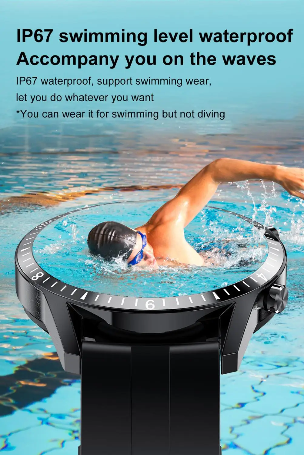 

bluetooth call Smart Watch Fitness Activity Tracker ip67 Waterproof Smartwatch Heart Rate Monitor Smart watch for Men Women
