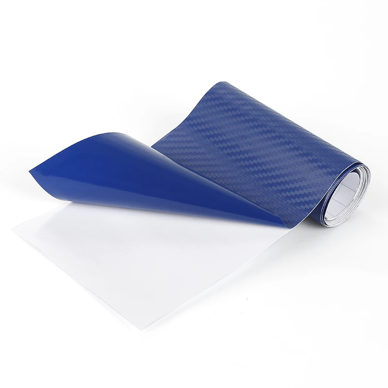 

127 Cm * 10 Cm 3D Carbon Fiber Car Color Film Body Sticker Car Decoration Stickers Anti Scratch Tape Waterproof Protect Film