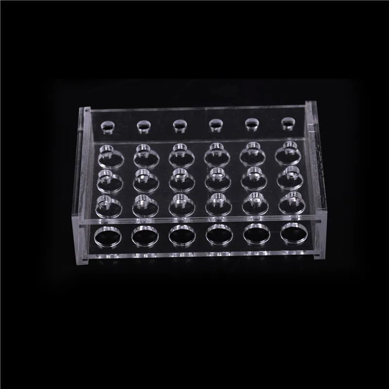 

Test Tube Rack 24 Holes Testing Tubes Holder Storage Plastic Lab Supplies