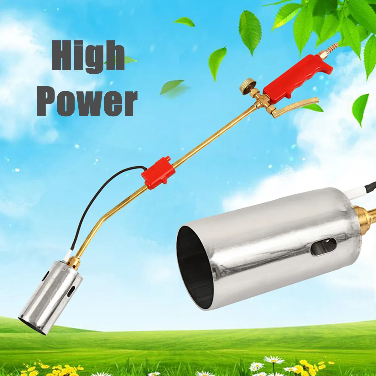 

Durable Safe Electric Strong Weeder Burner Killer Home Detachable Thermal Trimmer Weeder Burner Easy Apply Garden Electric Tools