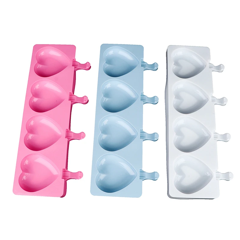 Форма мороженое на палочке дома Кухня силиконовая форма для льда формы крема 4