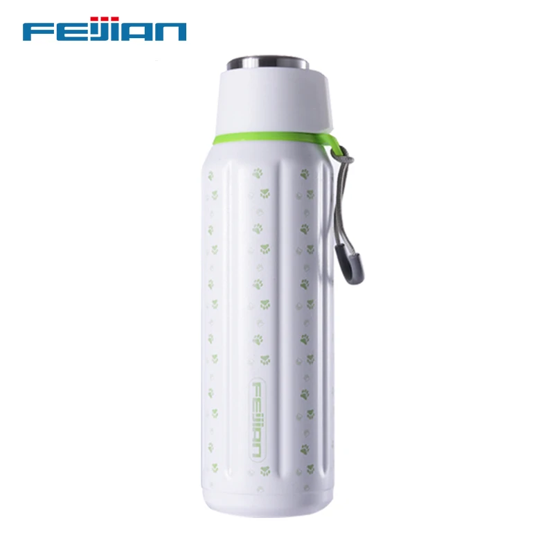 Термос FEIJIAN вакуумные штампы для сохранения холодной и горячей воды бутылка из